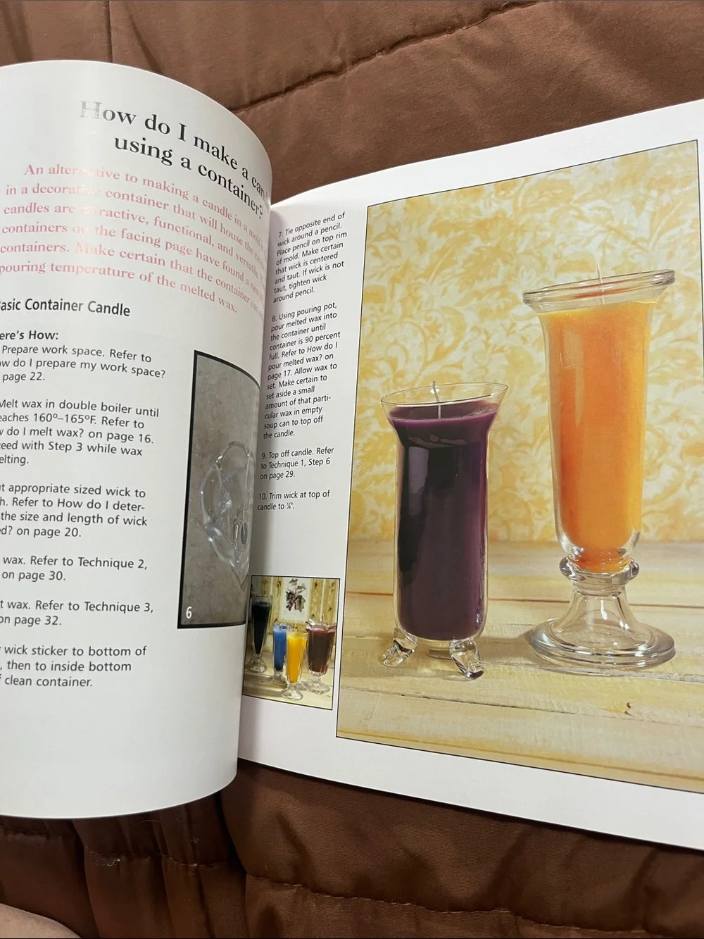 Candlemaking for the First Time - Red Cover